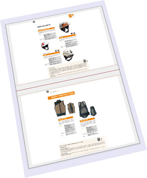縱向小冊子