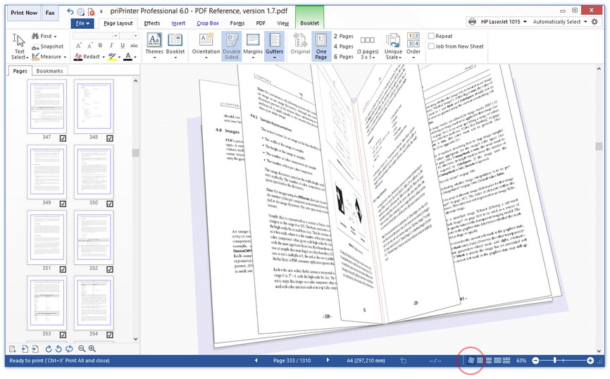 priPrinter 3D 預覽模式